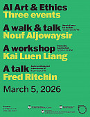 AI Art & Ethics: Three Events